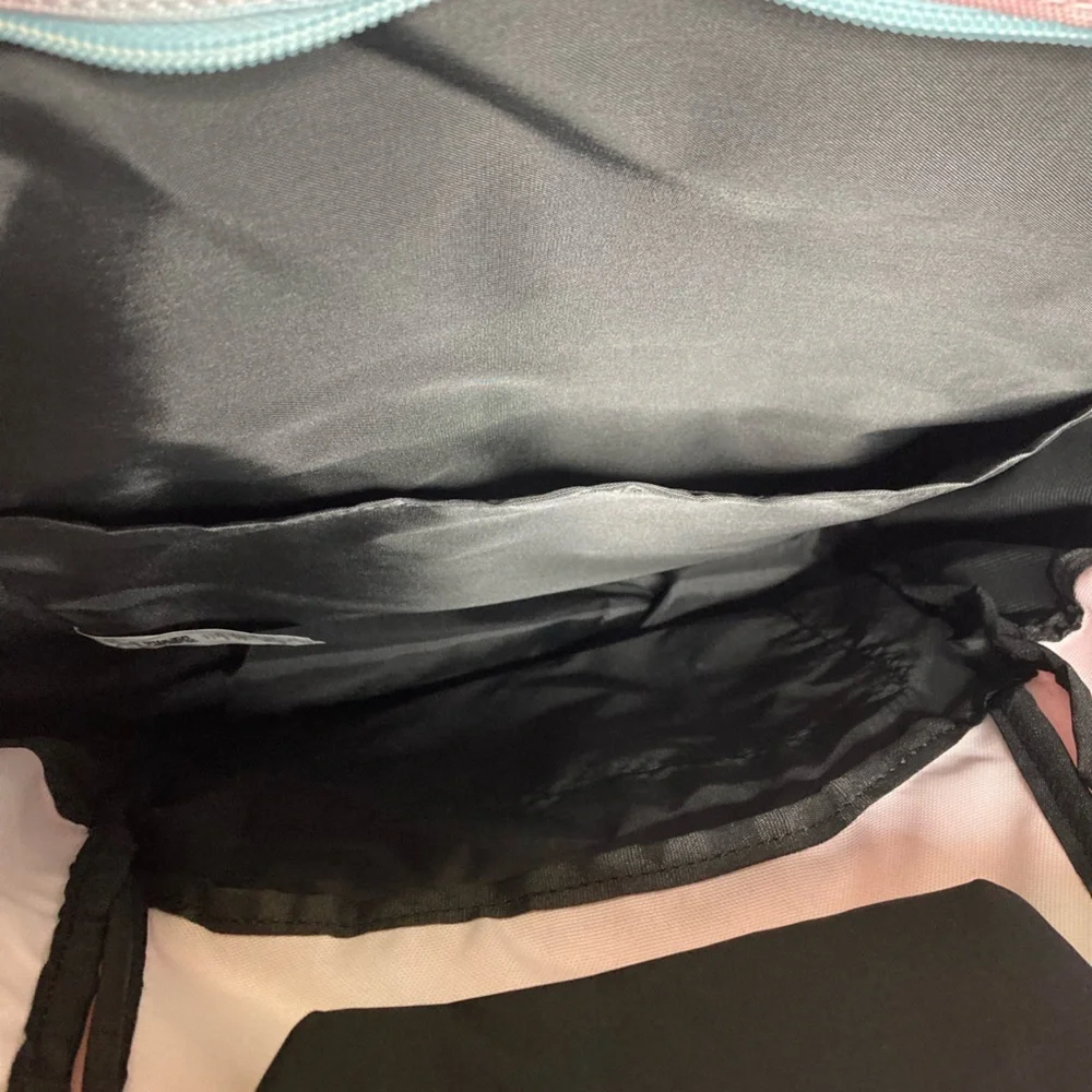Puma Pink and blue tie dye backpack